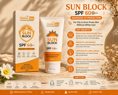 Sun Block SPF 60