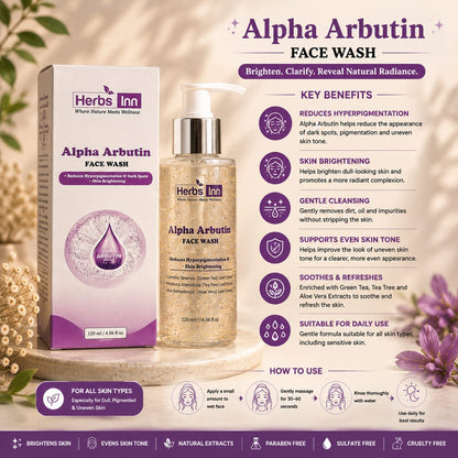 Alpha Arbutin Face Wash