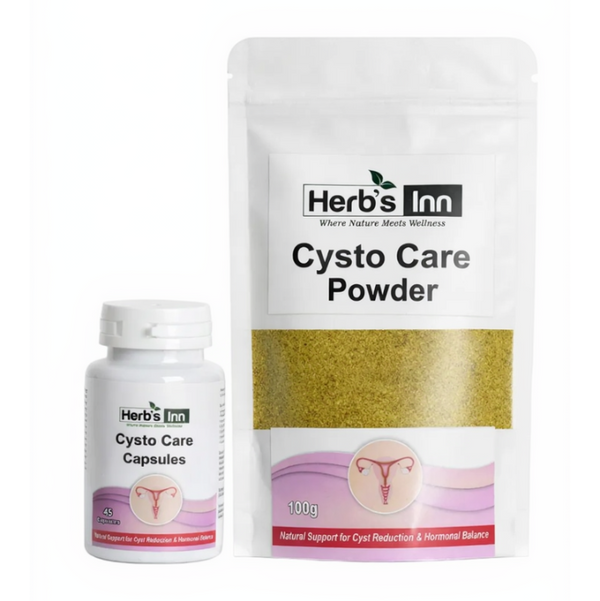 Cysto Care Bundle - (2 Products in 1 Price) Best for PCOS