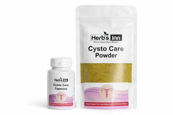 Cysto Care Bundle - (2 Products in 1 Price) Best for PCOS